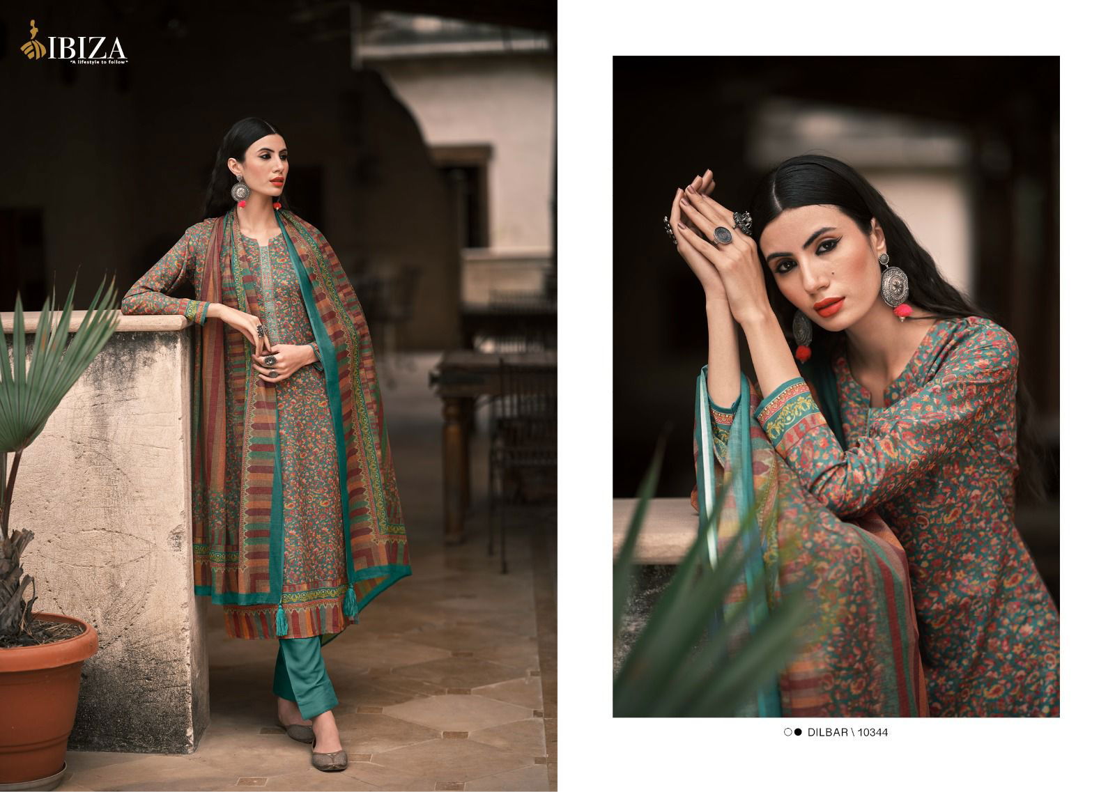 Dilbar By Ibiza 10339-10346 Cotton Salwar Suit Catalog